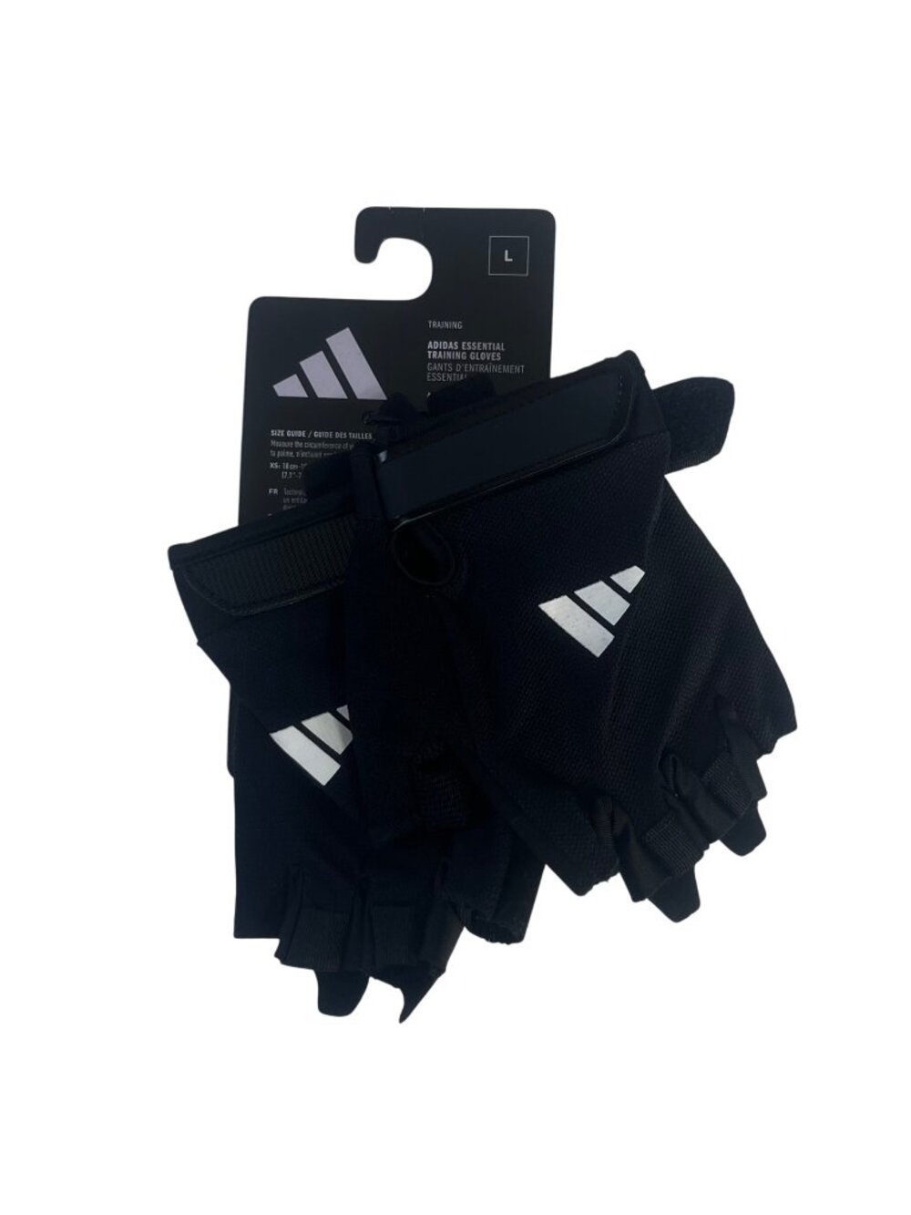 Adidas Aeroready Training‎ Gloves Womens Large Black New Aerodynamic Fingerless